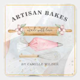 ベーカリーパティシシェフベーカーズツールビジネススクエア スクエアシール