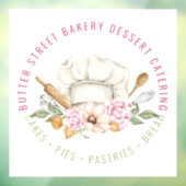 ベーカリーパティシシェフベーキング器水彩 ウィンドウサイン (シート3)