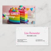 ベーカリーパティシシェフ名刺 名刺 (正面/裏面)