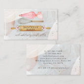 ベーカリーパティシシェフ名刺 名刺 (正面/裏面)