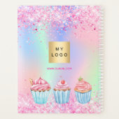 ベーカリーパティシショップカップケーキ名 プランナー手帳 (裏面)