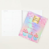 ベーカリーパティシショップカップケーキ名 プランナー手帳 (ディスプレー)