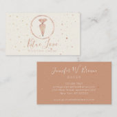 ベーカリーパティスリーシェフケーキメーカー 名刺 (正面/裏面)