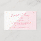 ベーカリーパティスリー配管バッグ 名刺 (裏面)