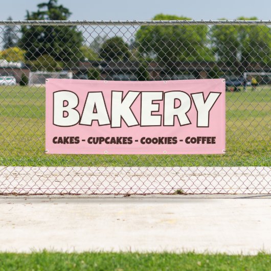 ベーカリーパーソナライズされたバナー 横断幕 (インサイチュ)