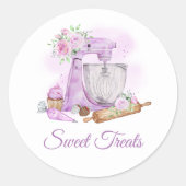 ベーカリーパープルミキサー ラウンドシール (正面)