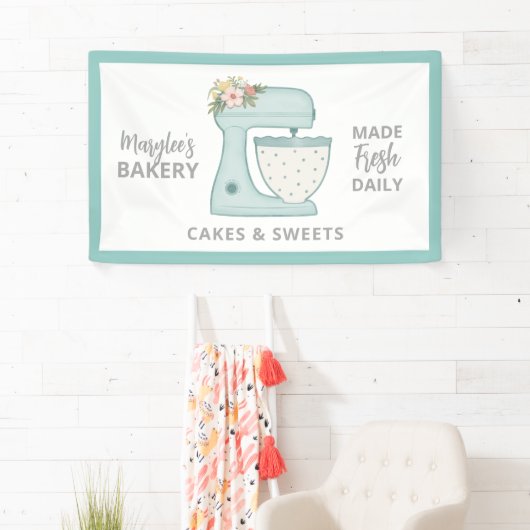 ベーカリービジネスペストリーシェフバナー 横断幕 (インサイチュ)