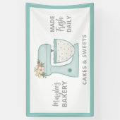 ベーカリービジネスペストリーシェフバナー 横断幕 (縦)