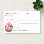 ベーカリービジネス特注ノートパッド ポストイット (オフィス)