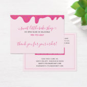 ベーカリーピンクつや消しサンキューディスカウントビジネス (デスク)