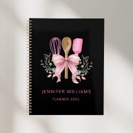 ベーカリーピンクボウ用具モダンプランナー手帳 プランナー手帳