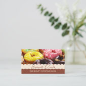 ベーカリーフォトおいしい 名刺 (スタンド正面)