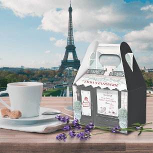 ベーカリーフランスのカフェパティスリーブラックフェイスボックス フェイバーボックス