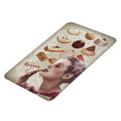 ベーカリーフランスのケーキ菓子デザート マグネット (左側)