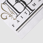 ベーカリーフランスのブランジェリー(紋章の)フラ・ダ・リデカップージ 薄葉紙 (詳細)