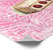 ベーカリーフランスのペストリーのクッキーのデザート ポスター (角)