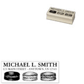 ベーカリーフランスのマカロンパティッセリーパティストリークッキー ラバースタンプ (押印)