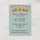 ベーカリーブティックパティスリービジネスカード2 名刺 (裏面)