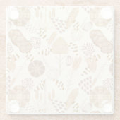 ベーカリーブリス：アーティザンブレッド&バーリーベージュ ガラスコースター (裏面)