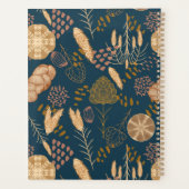 ベーカリーブリス：アーティザンブレッド&バーリー、ティール（緑がかった色）、 プランナー手帳 (裏面)