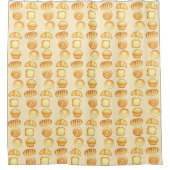 ベーカリーブレッドトリート シャワーカーテン (正面)