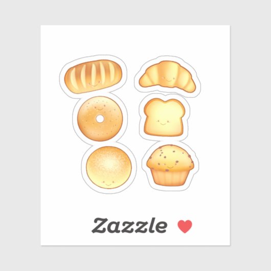 ベーカリーブレッドトリート シール (シート)