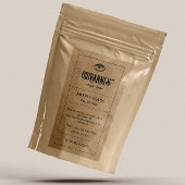 ベーカリーブレッドミックスラベルブラウンクラフト紙 ラベル