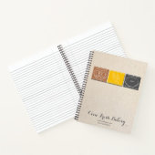 ベーカリープレッツェルウィートドーナツシェフベーキング ノートブック (内部)