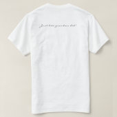 ベーカリープレッツェルウィートドーナツシェフベーキング Tシャツ (デザイン裏面)