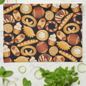 ベーカリープロダクト キッチンタオル (折り畳み)