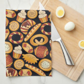 ベーカリープロダクト キッチンタオル (四つ折り)