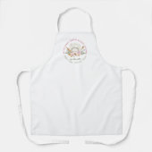 ベーカリーベイカーパティシシェフウォーターカラーベーキング器具 エプロン (正面)
