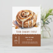 ベーカリーベイクイベント 招待状 (スタンド正面)