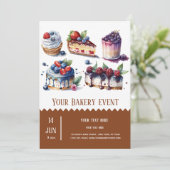 ベーカリーベイクイベント 招待状 (スタンド正面)