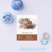 ベーカリーベイクフライヤー チラシ (シングル)