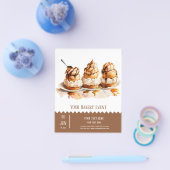 ベーカリーベイクフライヤー チラシ (シングル)