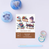 ベーカリーベイクフライヤー チラシ (シングル)