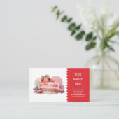 ベーカリーベイク名刺 名刺 (スタンド正面)