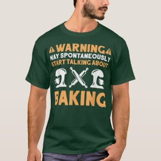 ベーカリーベーキングベイカーについて Tシャツ
