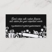 ベーカリーベーキング器転がのピン測定スプーン 名刺 (裏面)