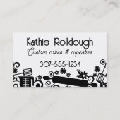 ベーカリーベーキング器転がのピン測定スプーン 名刺 (正面)