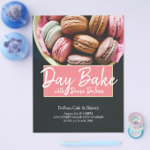 ベーカリーベークイベントカフェシェフ チラシ (シングル)