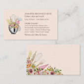 ベーカリーペストリーの手工具ケーキメーカー 名刺 (正面/裏面)