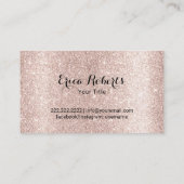 ベーカリーペストリーシェフウィスクブラックドリップスバラ金ゴールド 名刺 (裏面)