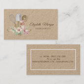 ベーカリーペストリーハンドツールフローラベーカリー 名刺 (正面/裏面)