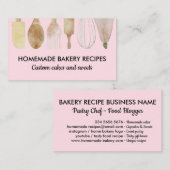 ベーカリーペストリーハンドツールcookies cake decoration 名刺 (正面/裏面)