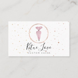 ベーカリーペストリーパティスリー水の色ケーキメーカー 名刺