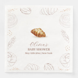 ベーカリーペストリーパンでオーブンの赤ちゃんシャワー