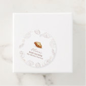 ベーカリーペストリーパンでオーブンの赤ちゃんシャワー フェイバータグ (インサイチュ)