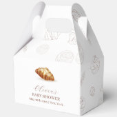 ベーカリーペストリーパンでオーブンの赤ちゃんシャワー フェイバーボックス (正面)